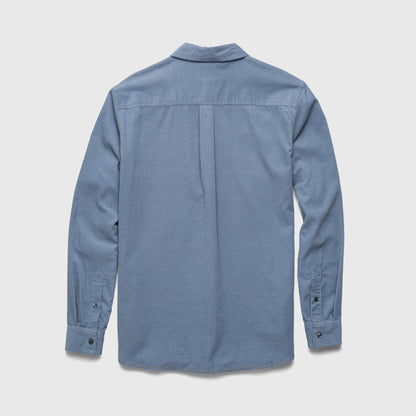 Brian Corduroy Shirt - Country Blue - The Dock Drop