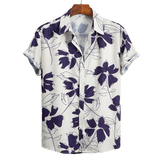 Lagoon Wave Hawaiian Shirt