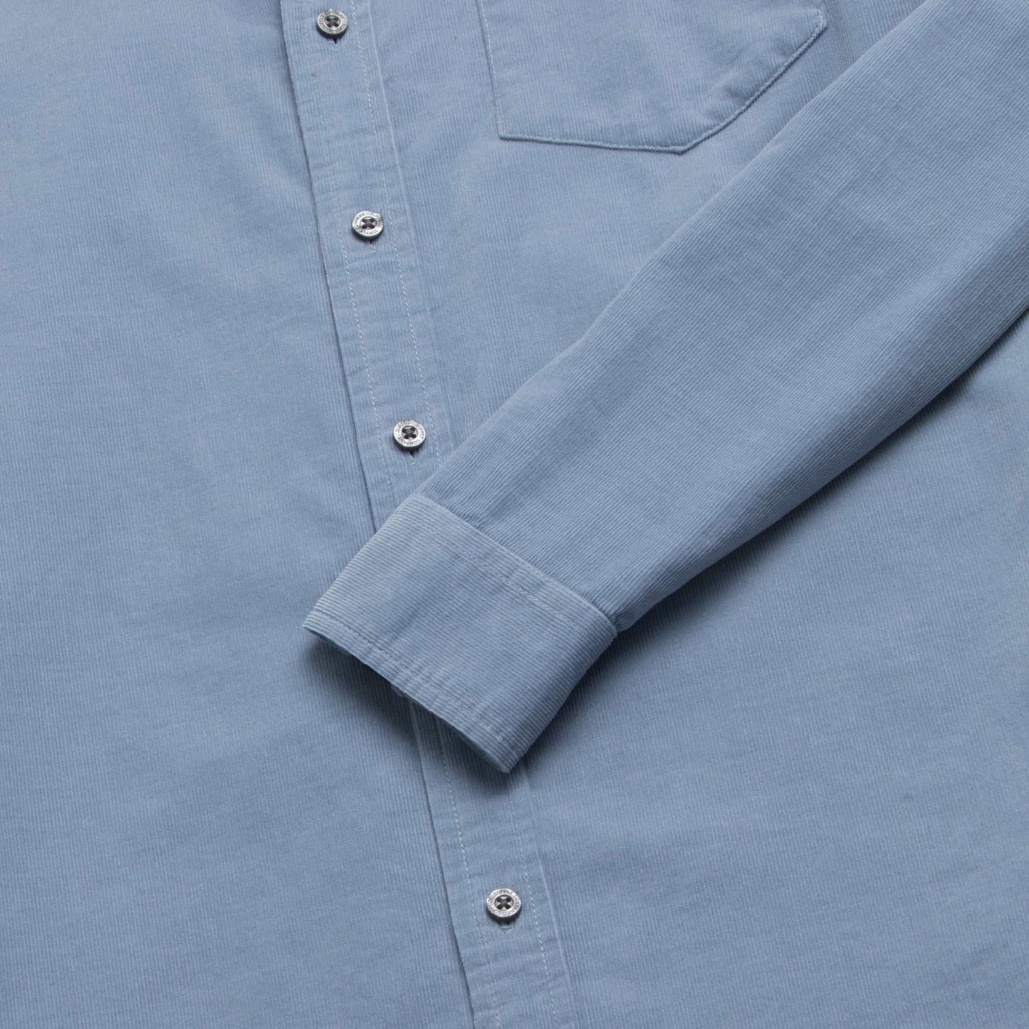 Brian Corduroy Shirt - Country Blue - The Dock Drop