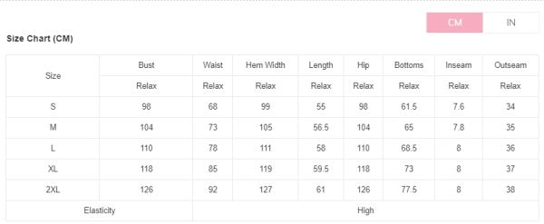 White Stripe Contrast Edge Tee and Shorts Set – White – XL