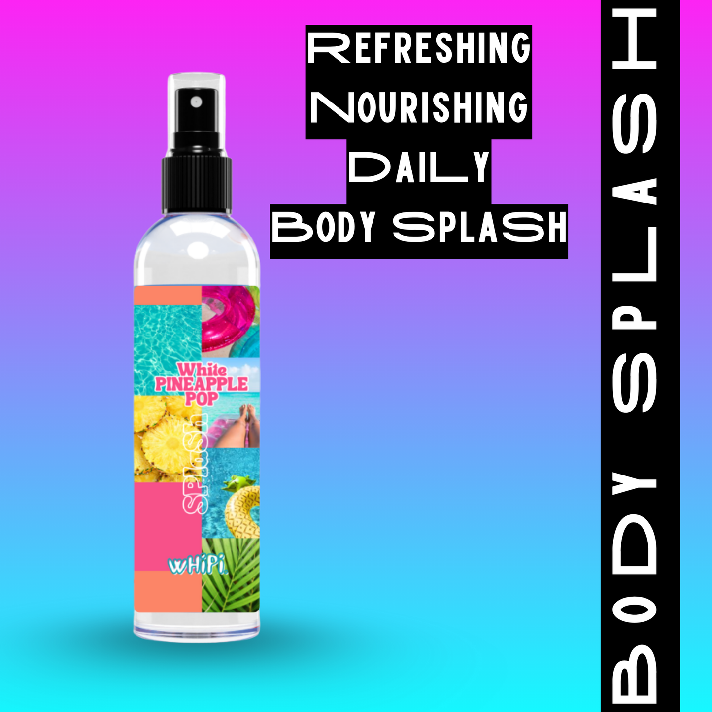 Body Mist- White Pineapple Pop Body Mist - The Dock Drop