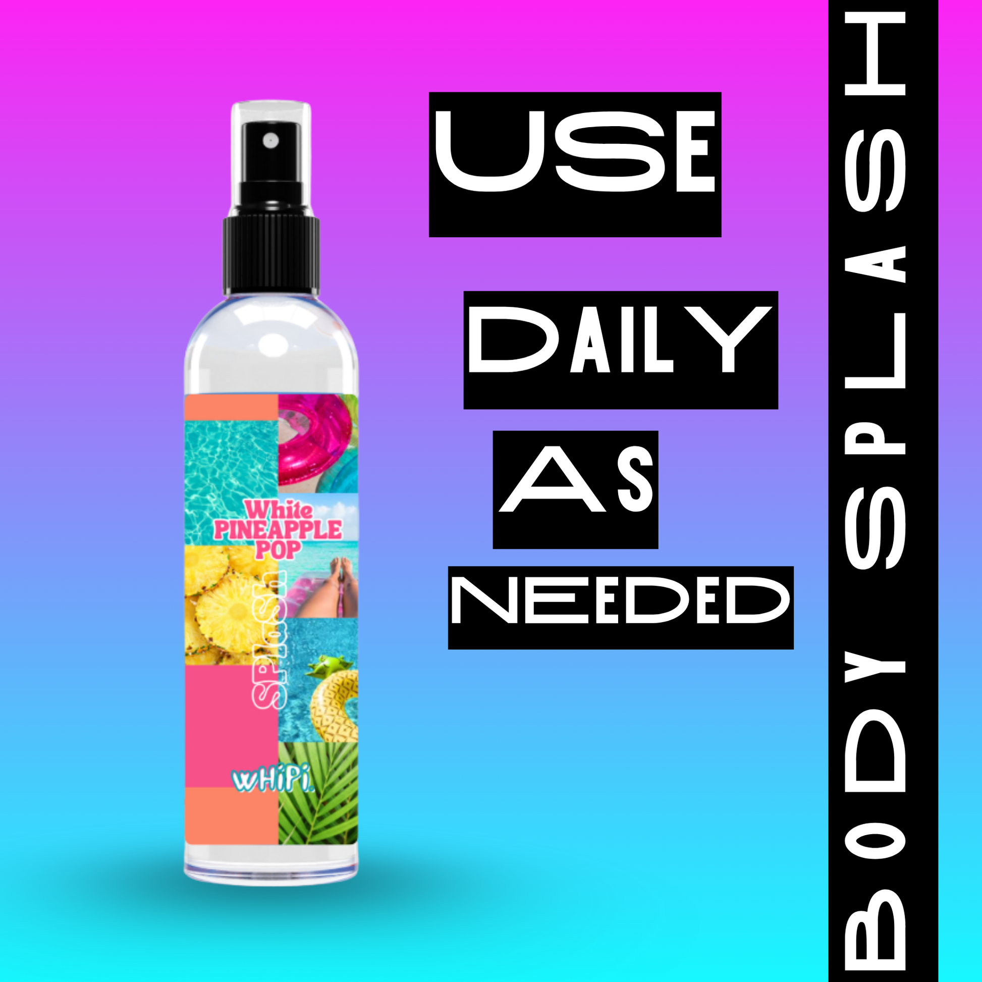 Body Mist- White Pineapple Pop Body Mist - The Dock Drop