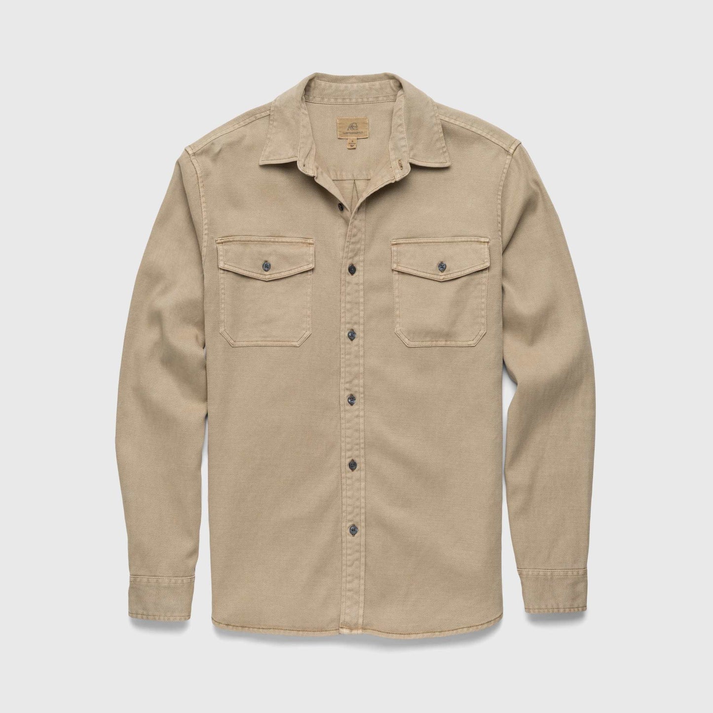 Jeb Tencel Shirt - Chinchilla - The Dock Drop