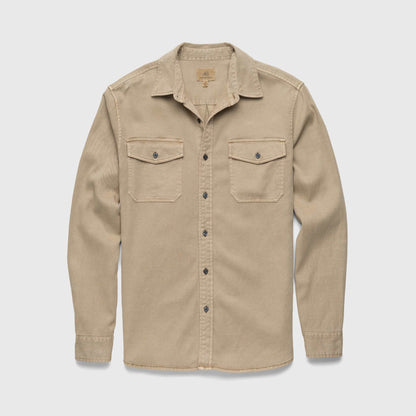 Jeb Tencel Shirt - Chinchilla - The Dock Drop