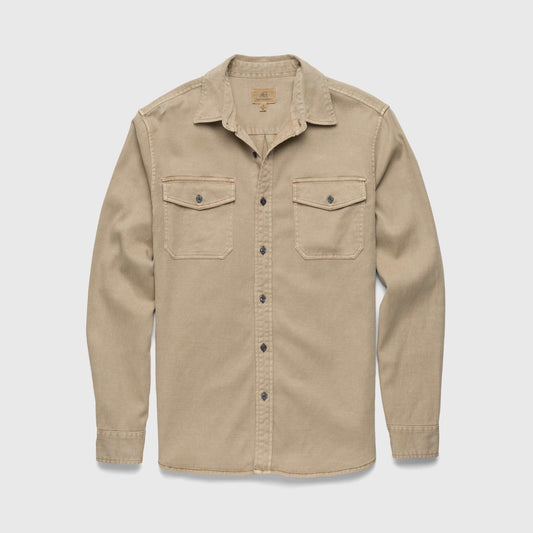 Jeb Tencel Shirt - Chinchilla - The Dock Drop