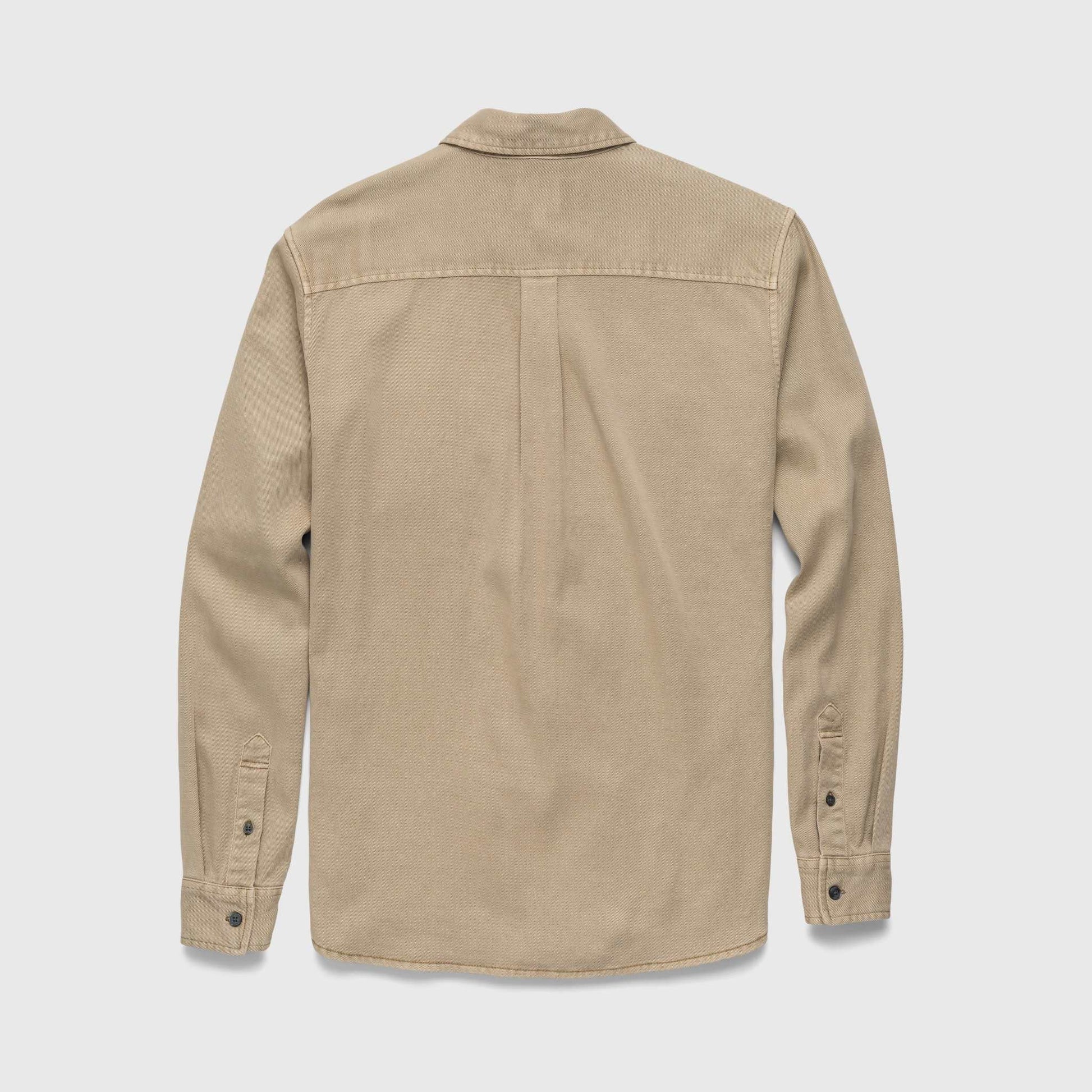 Jeb Tencel Shirt - Chinchilla - The Dock Drop