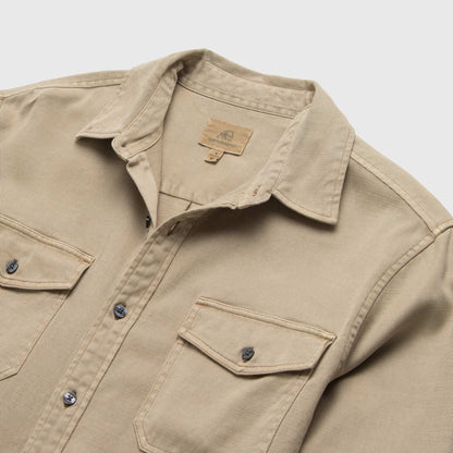 Jeb Tencel Shirt - Chinchilla - The Dock Drop