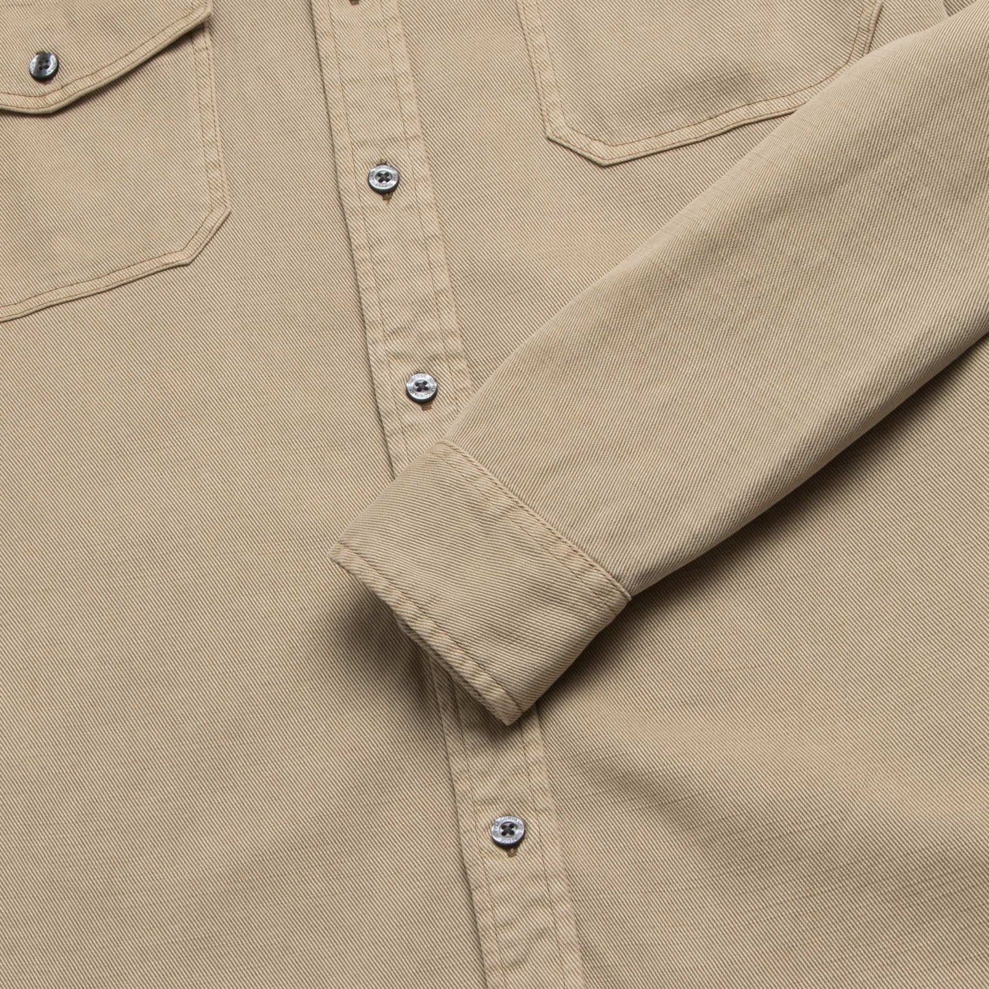 Jeb Tencel Shirt - Chinchilla - The Dock Drop