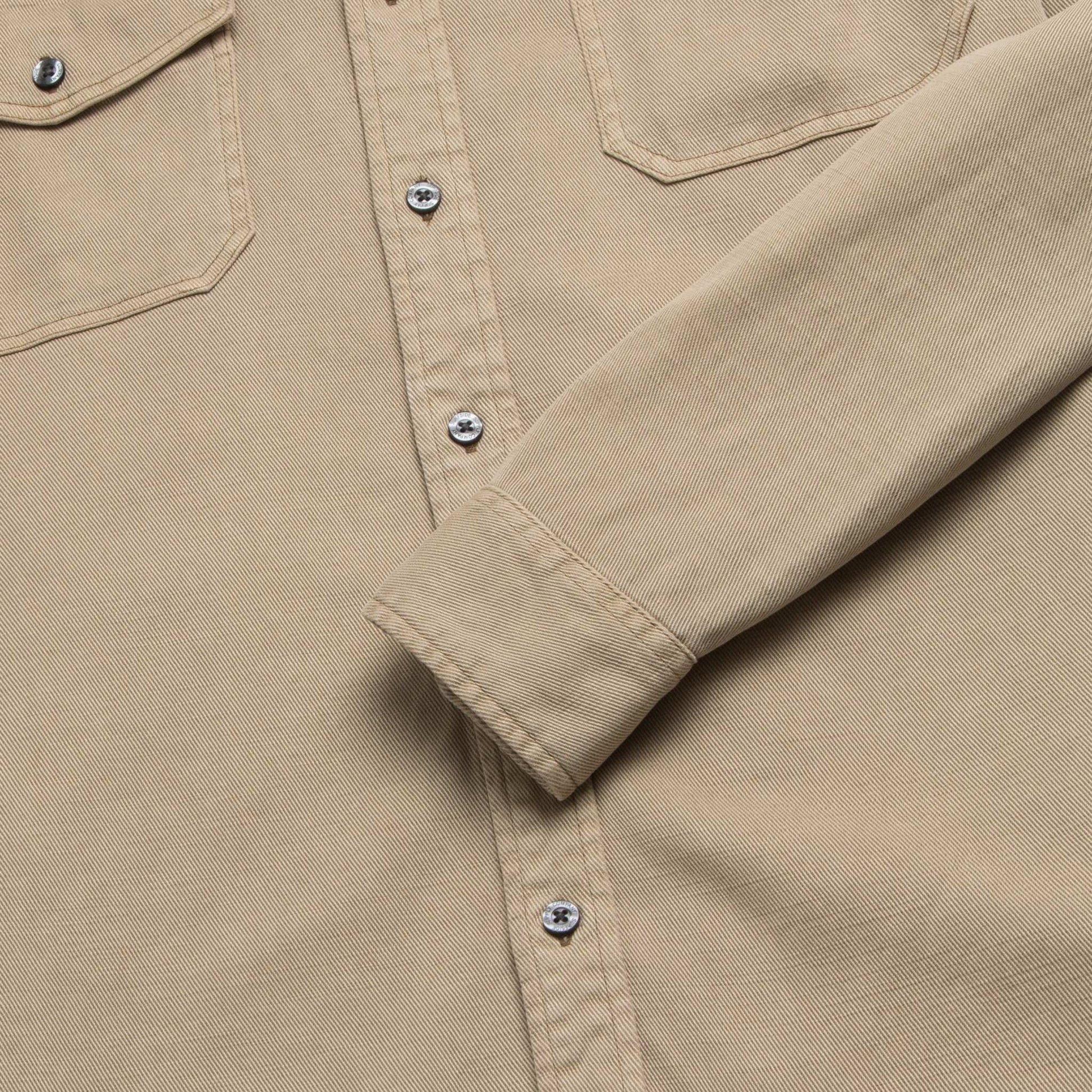 Jeb Tencel Shirt - Chinchilla - The Dock Drop
