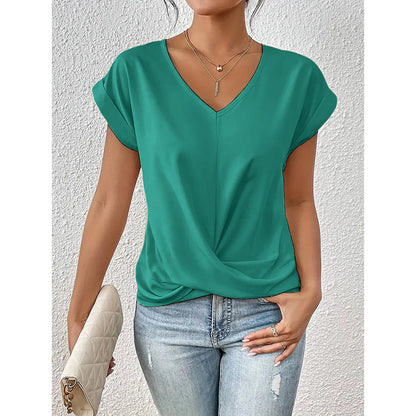 Everyday Ease™ Casual V-Neck Top