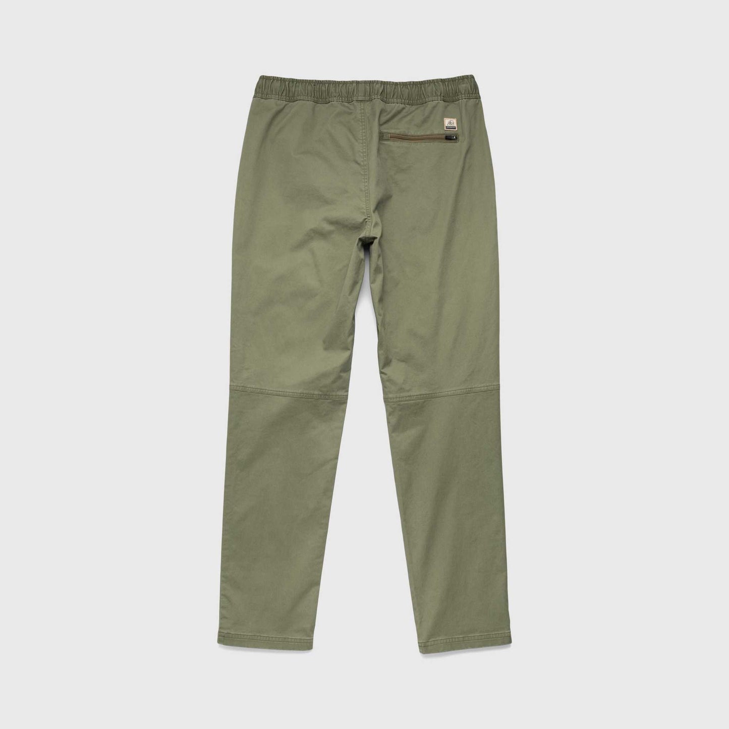 Tyler Poplin Utility Pant – Lichen Green, Soft Stretch, Jogger Fit - The Dock Drop