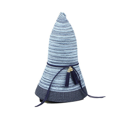 Wide Brim Summer Sun Hat with Bow Accent