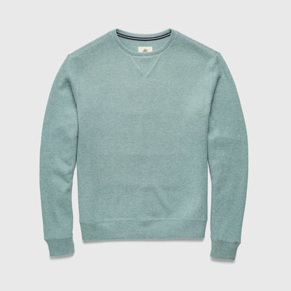 Butch Cashmist Crewneck - Aqua Heather - The Dock Drop