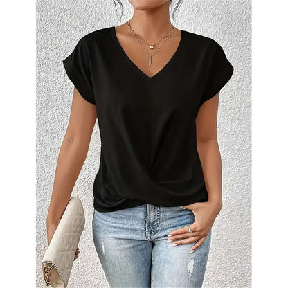 Everyday Ease™ Casual V-Neck Top