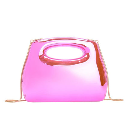 Acrylic clutch bag
