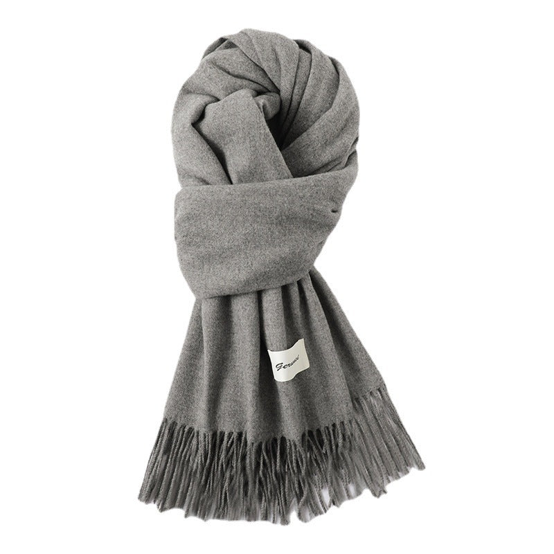 Soft Cashmere-Blend Scarf – Elegant Travel Essential - The Dock Drop