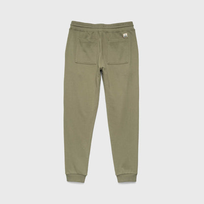 Dune Drawstring Terry Jogger - Lichen Green - The Dock Drop