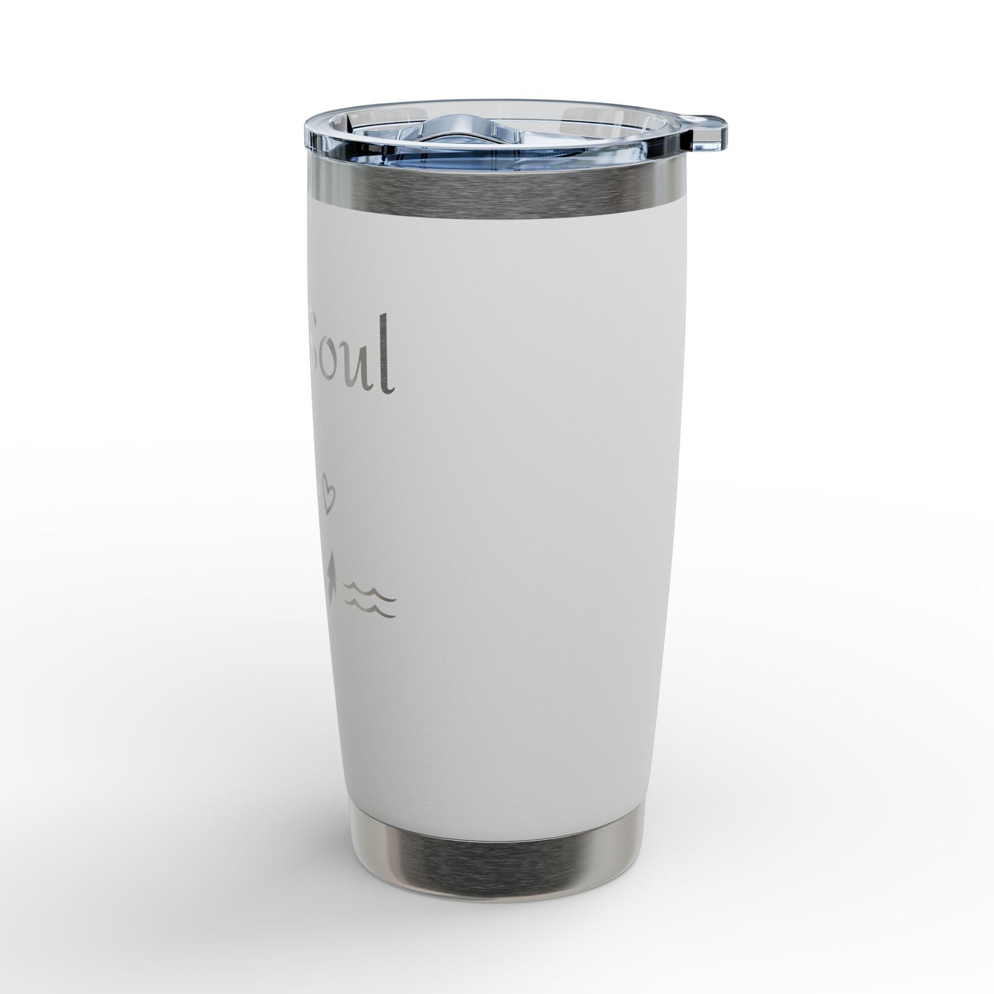Salty Soul 20oz Engraved Stainless Steel Tumbler