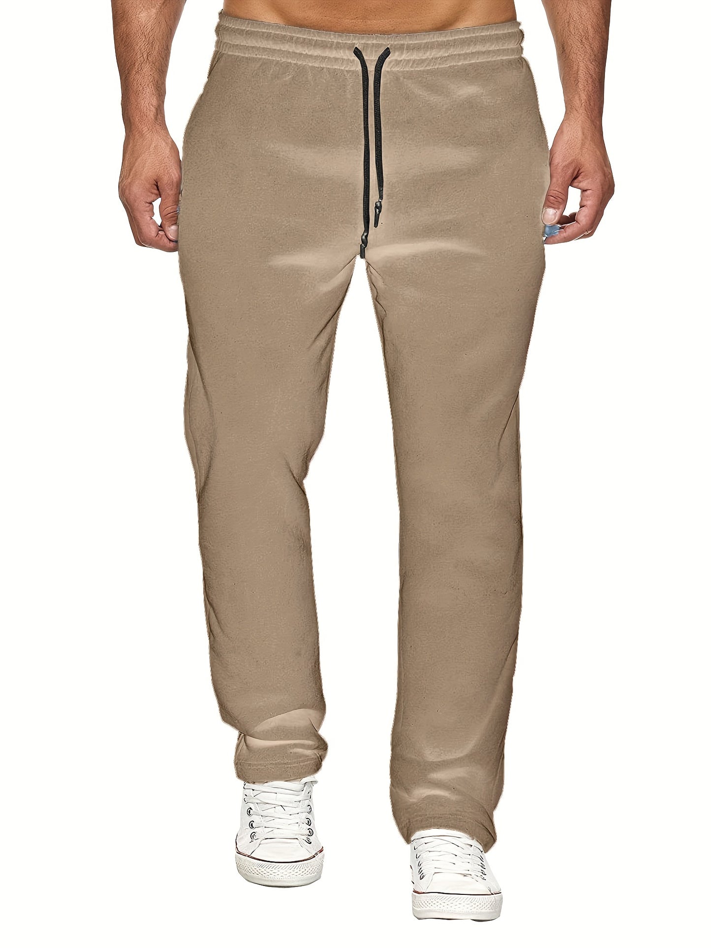 Men’s Soft Knit Sweatpants – Lightweight, Regular Fit