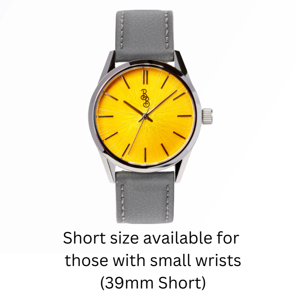 Yellow Sunburst Watch - The Dock Drop