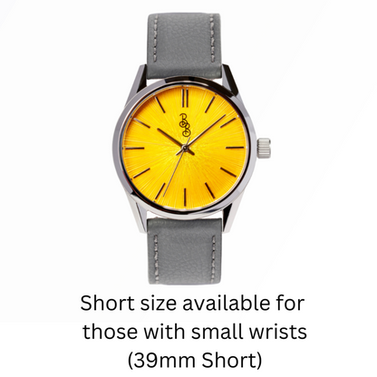Yellow Sunburst Watch - The Dock Drop