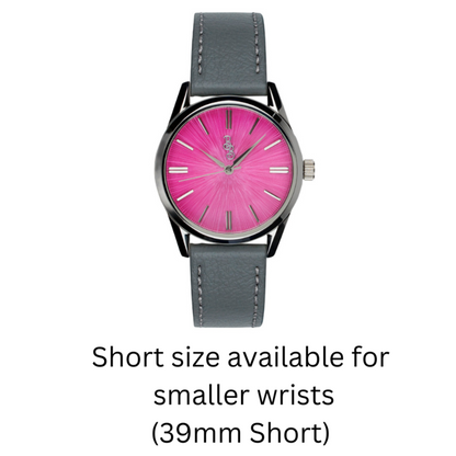 Pink Sunburst Watch - The Dock Drop