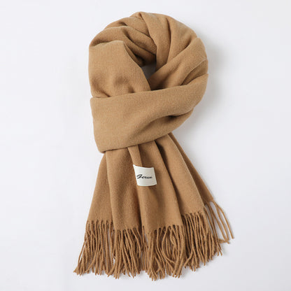 Soft Cashmere-Blend Scarf – Elegant Travel Essential - The Dock Drop