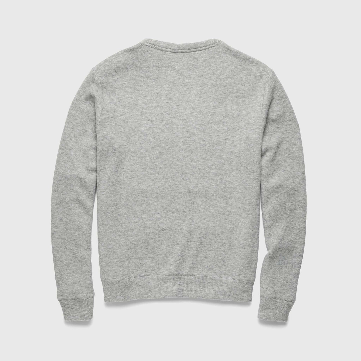 Butch Cashmist Crewneck - Heather Grey - The Dock Drop