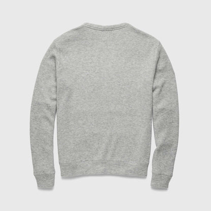 Butch Cashmist Crewneck - Heather Grey - The Dock Drop