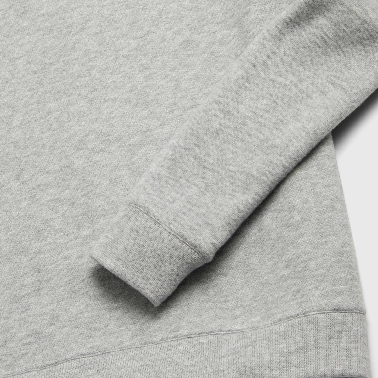 Butch Cashmist Crewneck - Heather Grey - The Dock Drop
