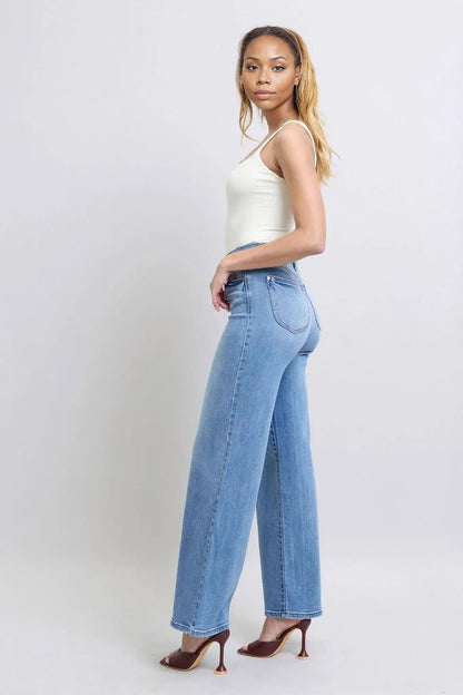 Judy Blue Full Size Wide Leg Jeans – Medium – 13(31)