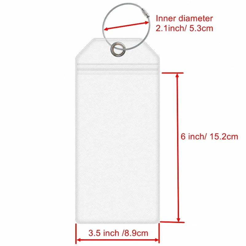6 Pieces Cruise Luggage Tag Fits – All Norwegian/Princess/Carnival/Costa