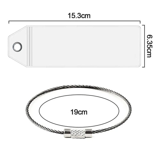 Cruise Luggage Tag – Fits Royal Caribbean/Celebrity/Marella