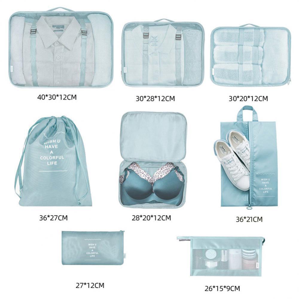 Seafarer Packing Cube Set – 5-Piece Travel Organizer