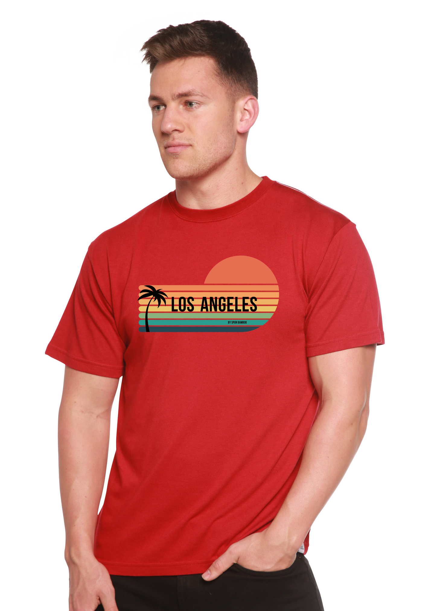 Los Angeles Spun Bamboo Unisex Bamboo Viscose T-Shirt
