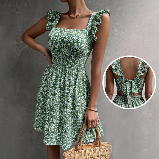 Harbor Breeze Ruffle Sundress