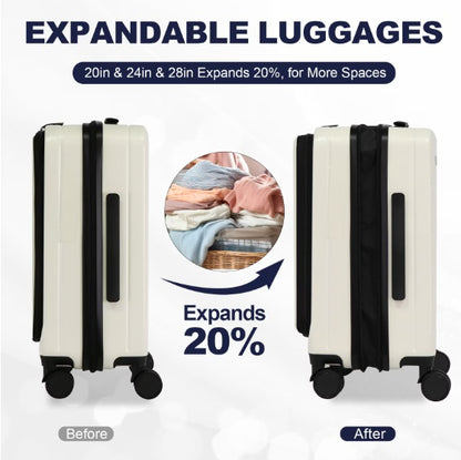 Harbor Glide 4-Piece Luggage Set