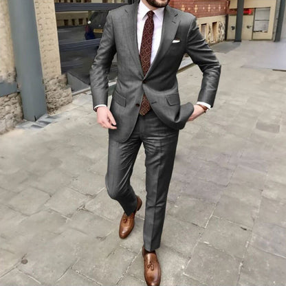 Executive Harbor Slim-Fit Suit Set