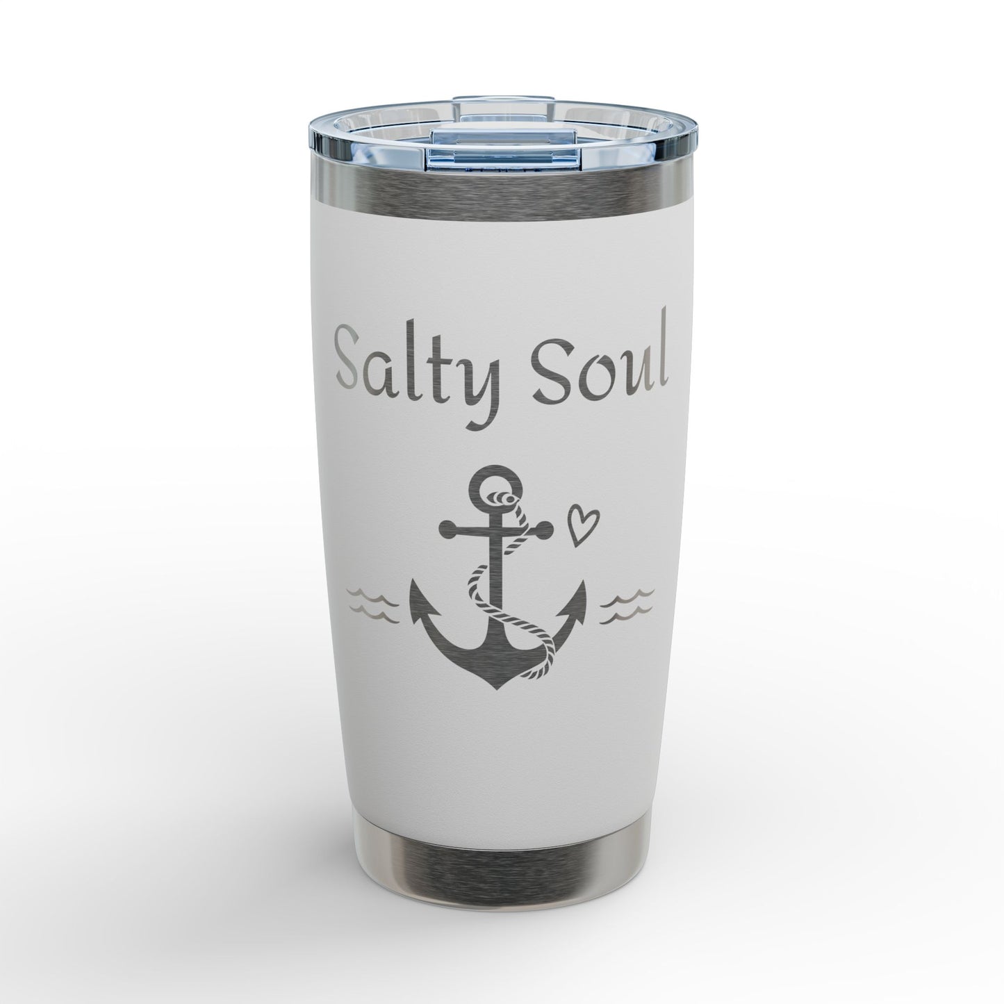 Salty Soul 20oz Engraved Stainless Steel Tumbler