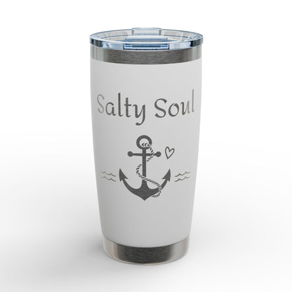 Salty Soul 20oz Engraved Stainless Steel Tumbler