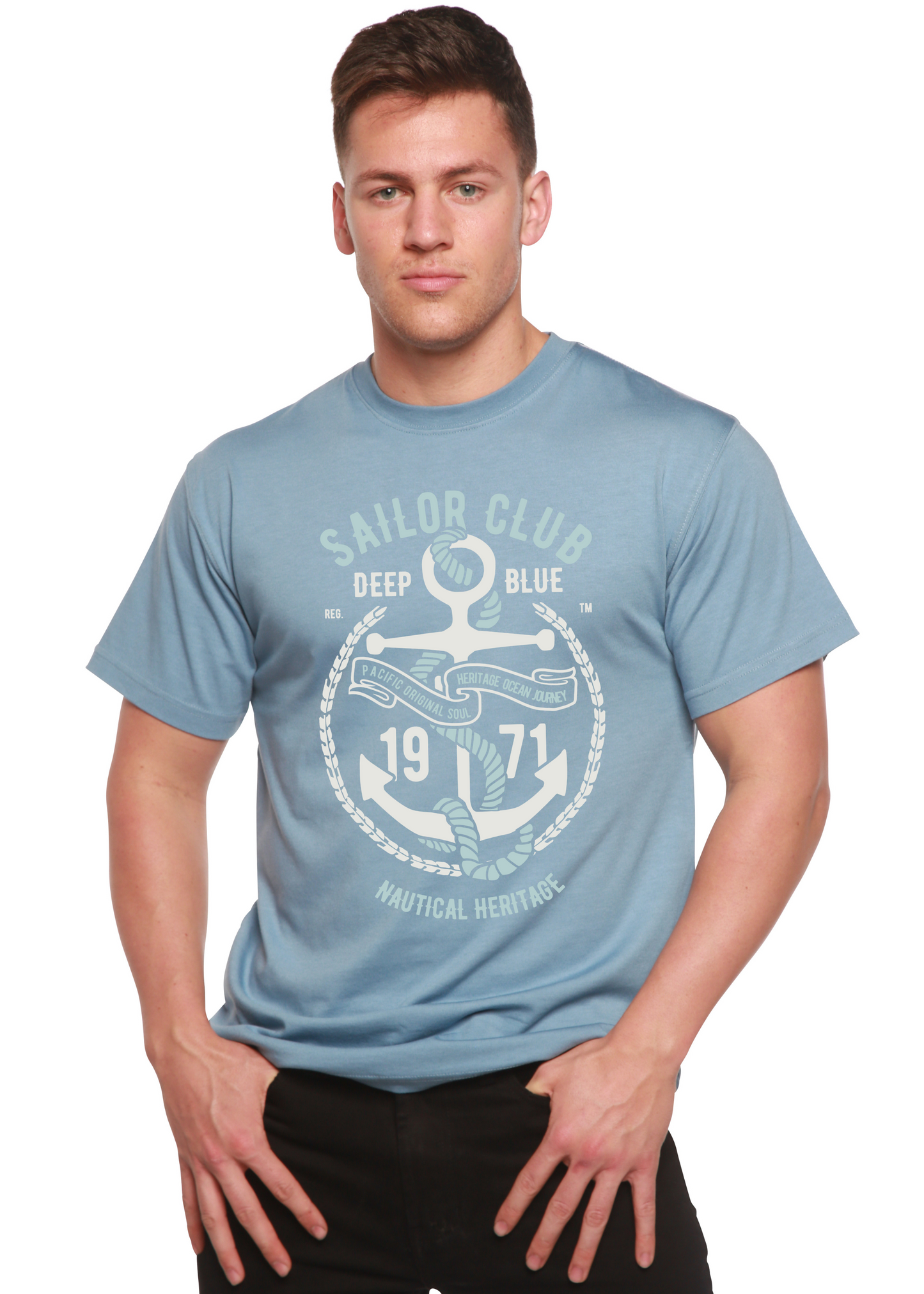 Sailor Club Spun Bamboo® Men's Bamboo Viscose T-Shirt