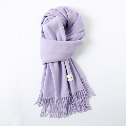 Soft Cashmere-Blend Scarf – Elegant Travel Essential - The Dock Drop