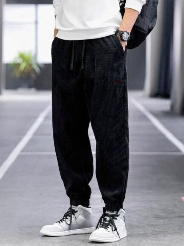 Teen Unisex Jogger Pants – Drawstring Waist, Travel-Ready Comfort