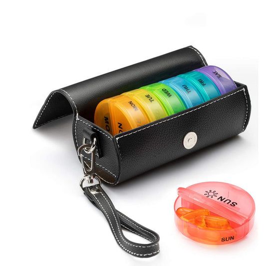 Chic Weekly Pill Organizer Case