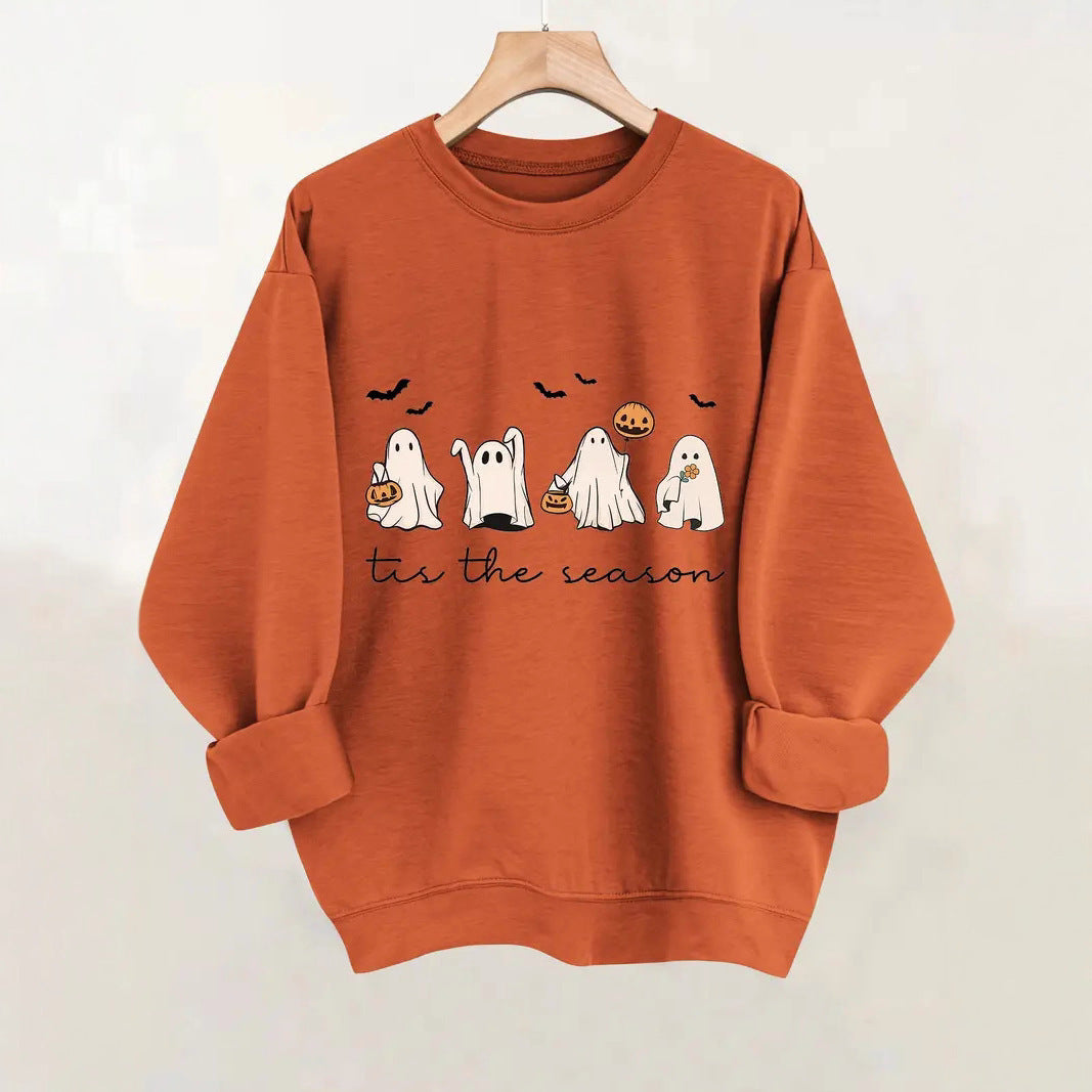 Women’s Crewneck Sweatshirt – Long Sleeve Pullover, Graphic Print - The Dock Drop