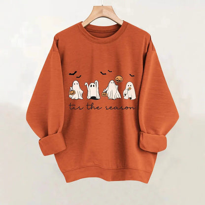 Women’s Crewneck Sweatshirt – Long Sleeve Pullover, Graphic Print - The Dock Drop