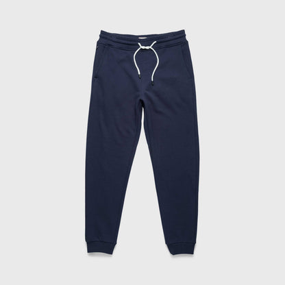 Dune Drawstring Terry Jogger – Navy, Soft French Terry - The Dock Drop