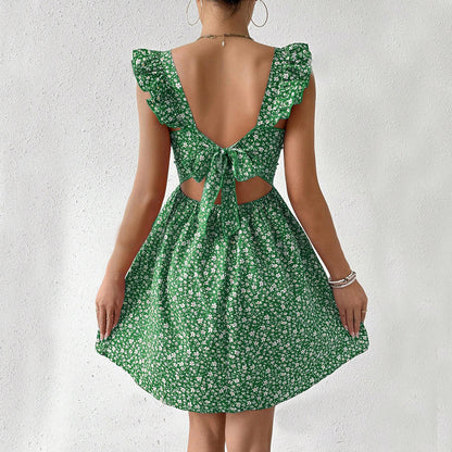 Harbor Breeze Ruffle Sundress - The Dock Drop