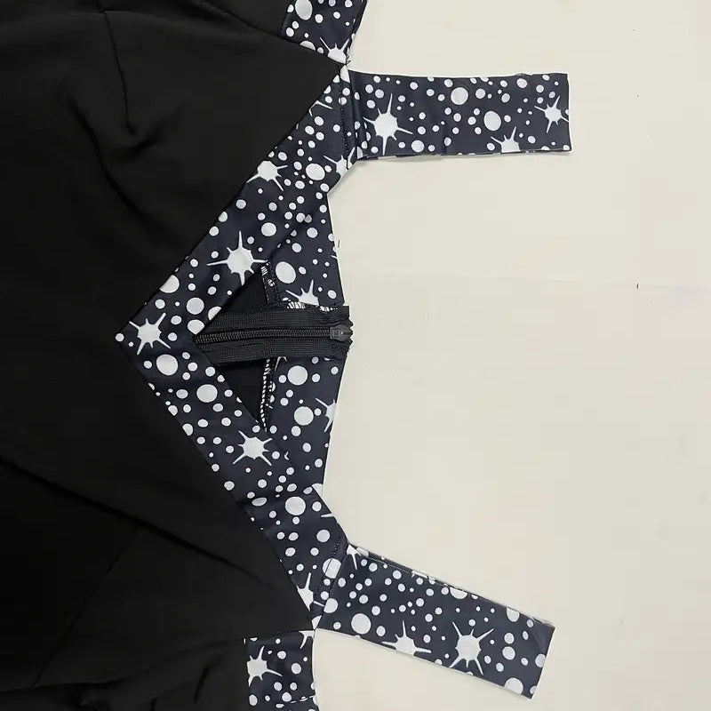 Women’s Plus Size Wide-Leg Jumpsuit – V-Neck with Rhinestone Detail - The Dock Drop