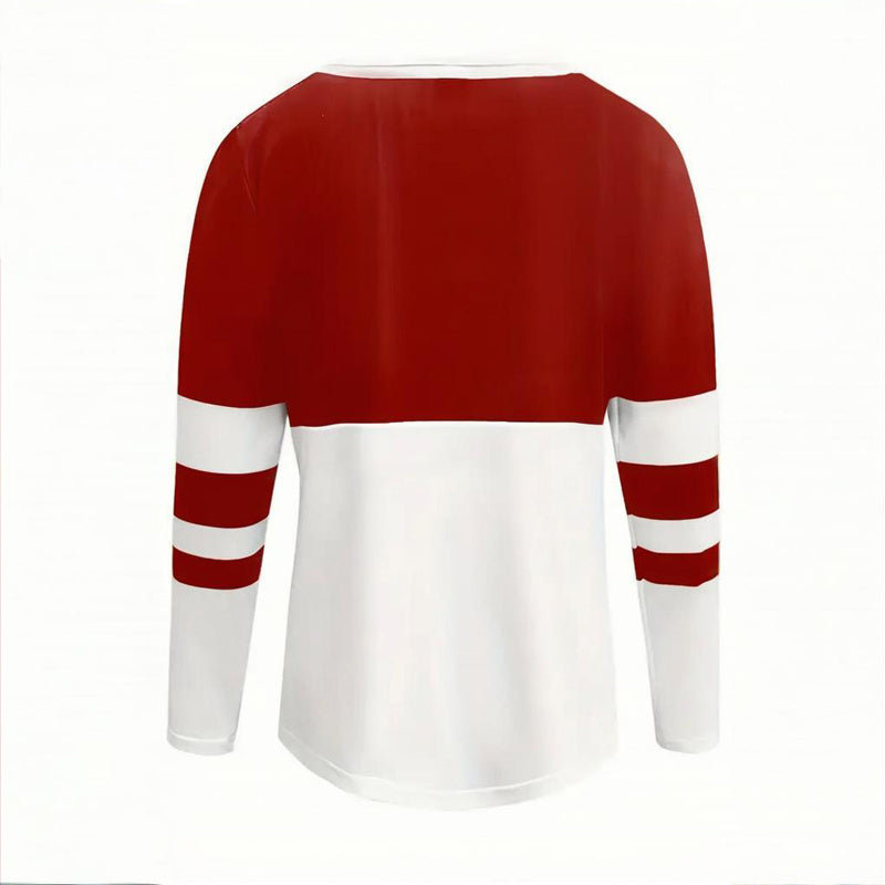 Harbor Stripe Pullover – Zip-Neck Color Block Sweatshirt - The Dock Drop